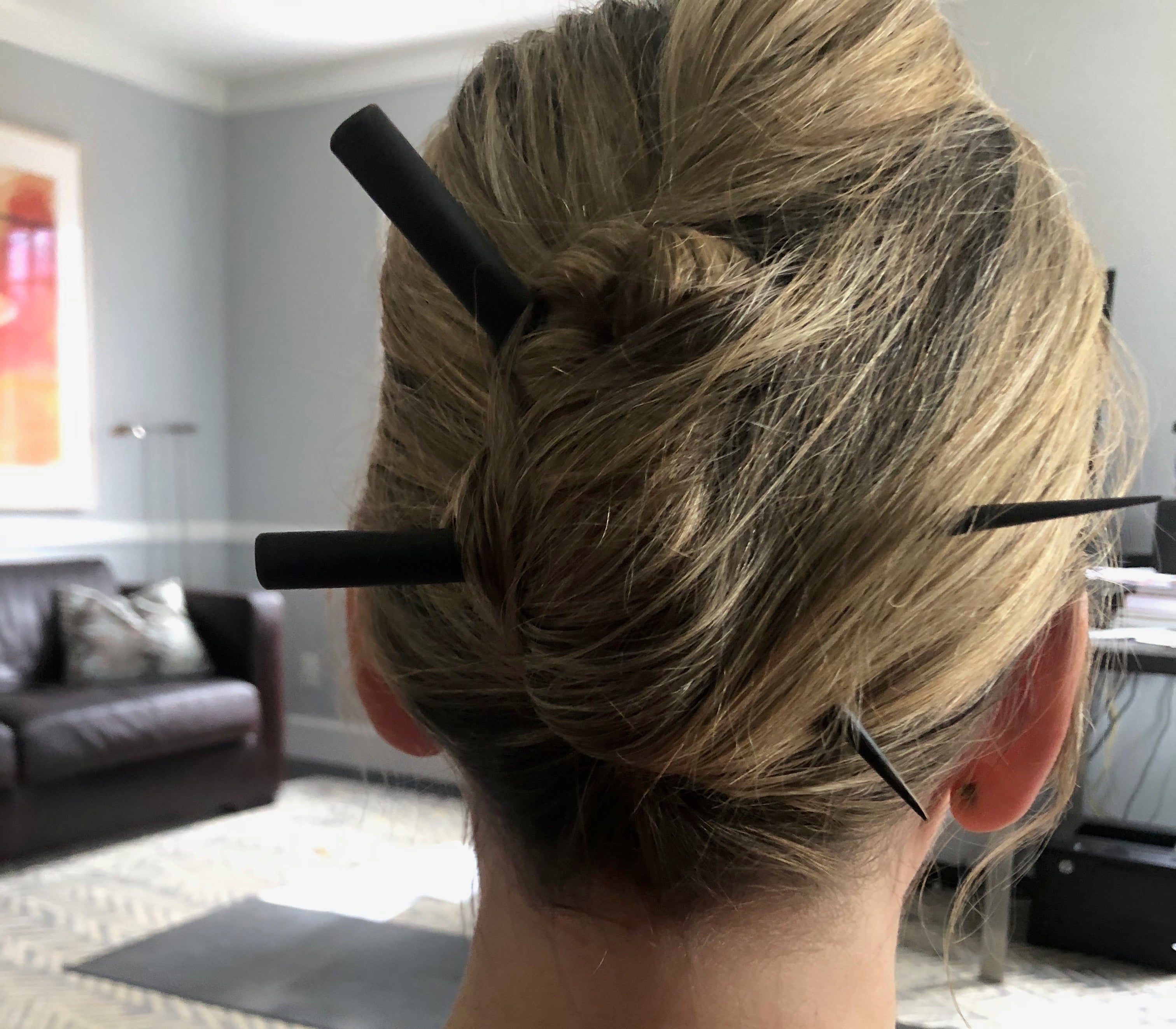 Kanzashi Sticks: tips for isolation hair