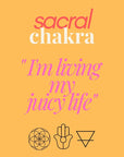 Social chakra I'm living my juicy life