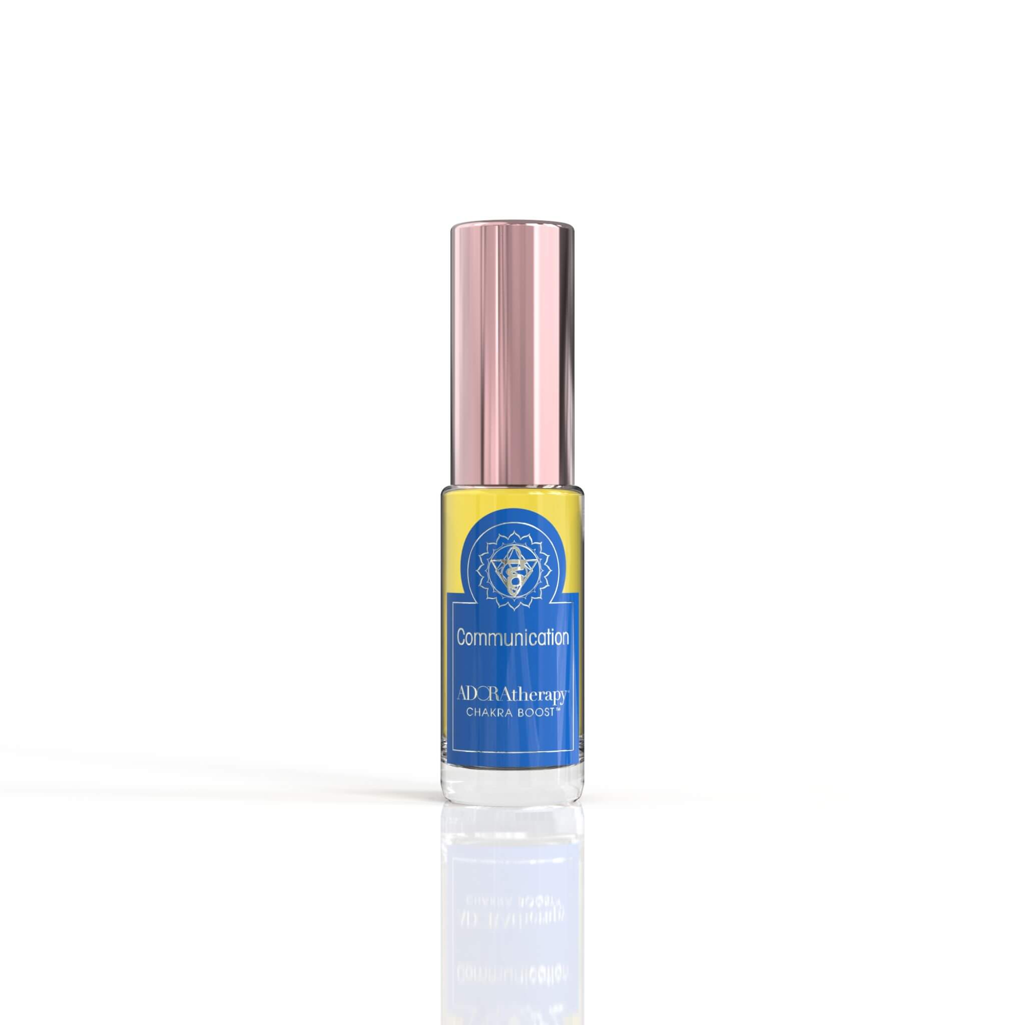 Chakra 5 Communication Roll On Perfume Oil by ADORAtherapy