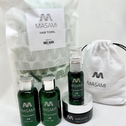 MASAMI Hair Towel and Travel Kit