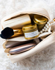 Soulscape Pivotal Moments candle in travel bag