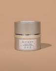 Auve Beauty Firm and Tone Sculpting Cream peach background