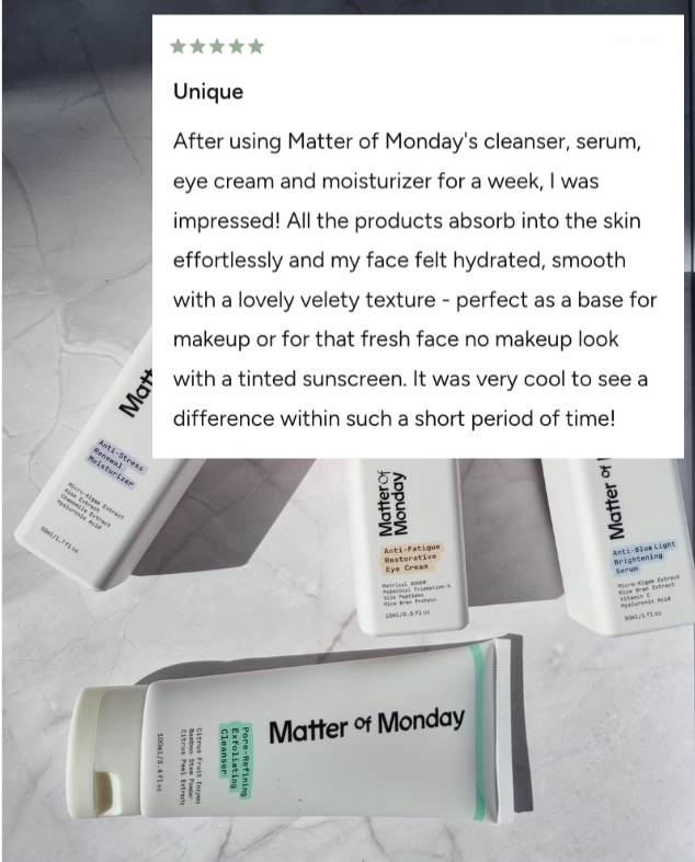 Matter of Monday reviews