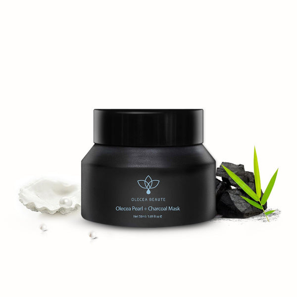 Olecea Charcoal Mask with Ingredients