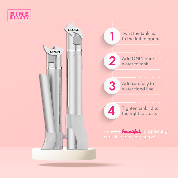 Bime Curl Steam Pro How to use