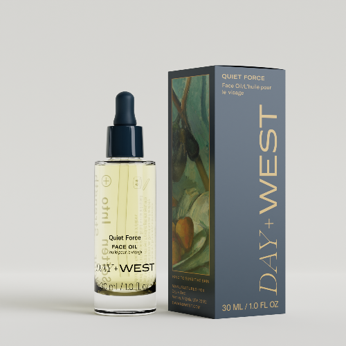 Day + West quiet force face oil with package