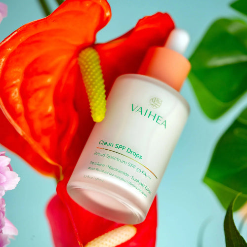Vaihea SPF Drops flower