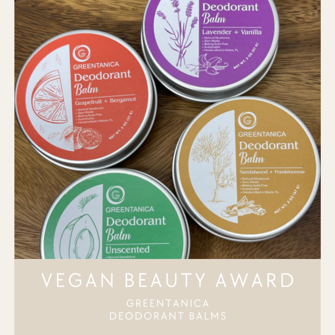 Sandalwood + Frankincense Vegan Deodorant Balm by Greentanica