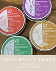 Sandalwood + Frankincense Vegan Deodorant Balm by Greentanica