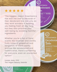 Sandalwood + Frankincense Vegan Deodorant Balm by Greentanica