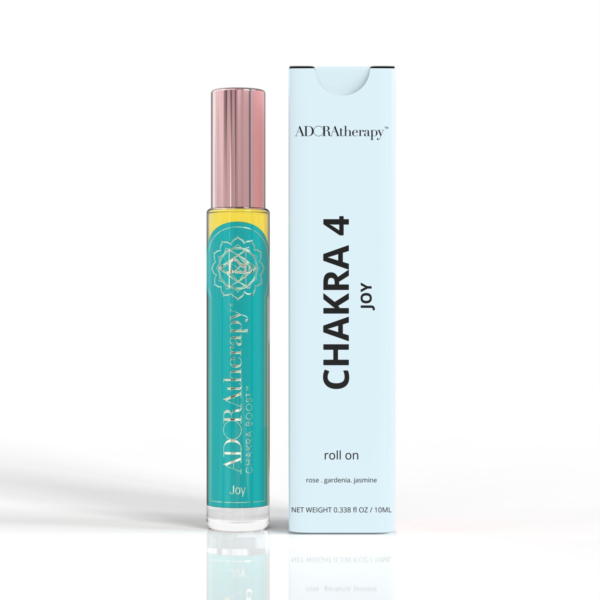 Chakra 4 Joy Roll On Perfume Oil by ADORAtherapy