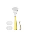 Skincare applicator in yellow