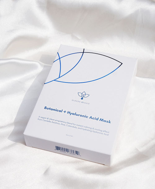 Olecea BEaute Botanical Hyaluronic Acid Mask packaging