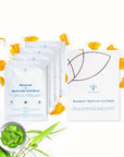 Olecea Beaute Botanical Acid Mask package with individuals