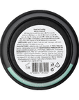 Back of a foot gel cooling cream container with text and labels.