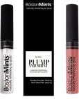 Boston Mints lip gloss with packaging on a white background
