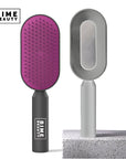 Bime Beauty self-cleaning brush front and back
