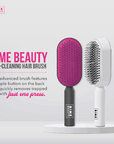 Bime beauty self cleaning hair brush description