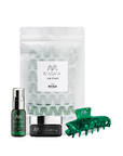 MASAMI Hair Styling Bundle: Hair Towel, Shine Serum, Styling Cream and Jade Hair Claw