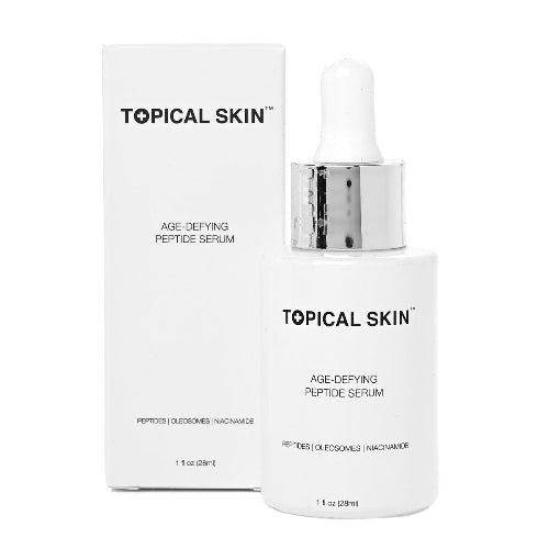Topical Skin Peptide serum with box