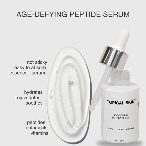 Topical Skin peptide serum benefits