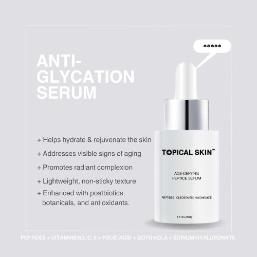 Topical Skin Anti-Glycation Serum  features