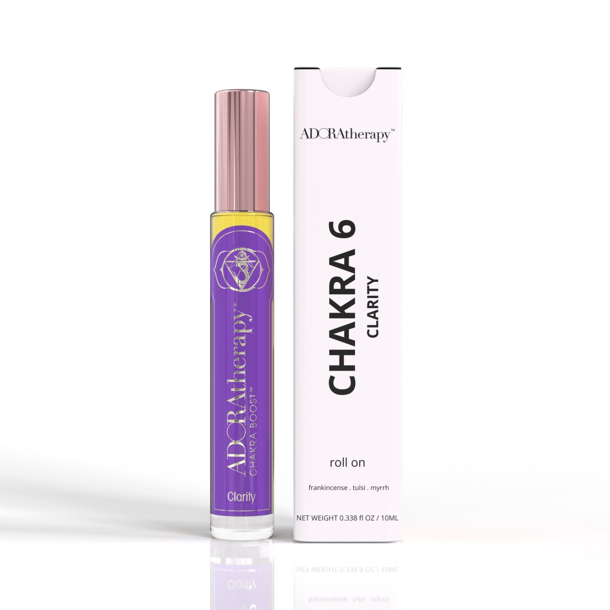 Chakra 6 Clarity Roll On Perfume Oil by ADORAtherapy