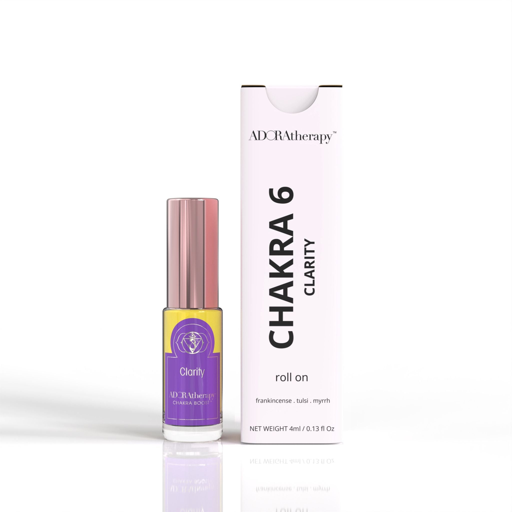Chakra 6 Clarity Roll On Perfume Oil by ADORAtherapy