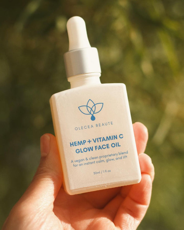 Hand with Olecea Vitamin C Glow