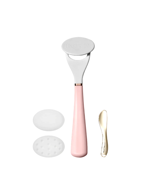 Skincare applicator in pink