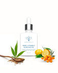Olecea Vitamin C Glow Face Oil with Ingredients