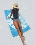 sun drunk beach towel model