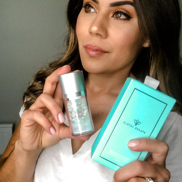 Olecea Pearl Elixir with model