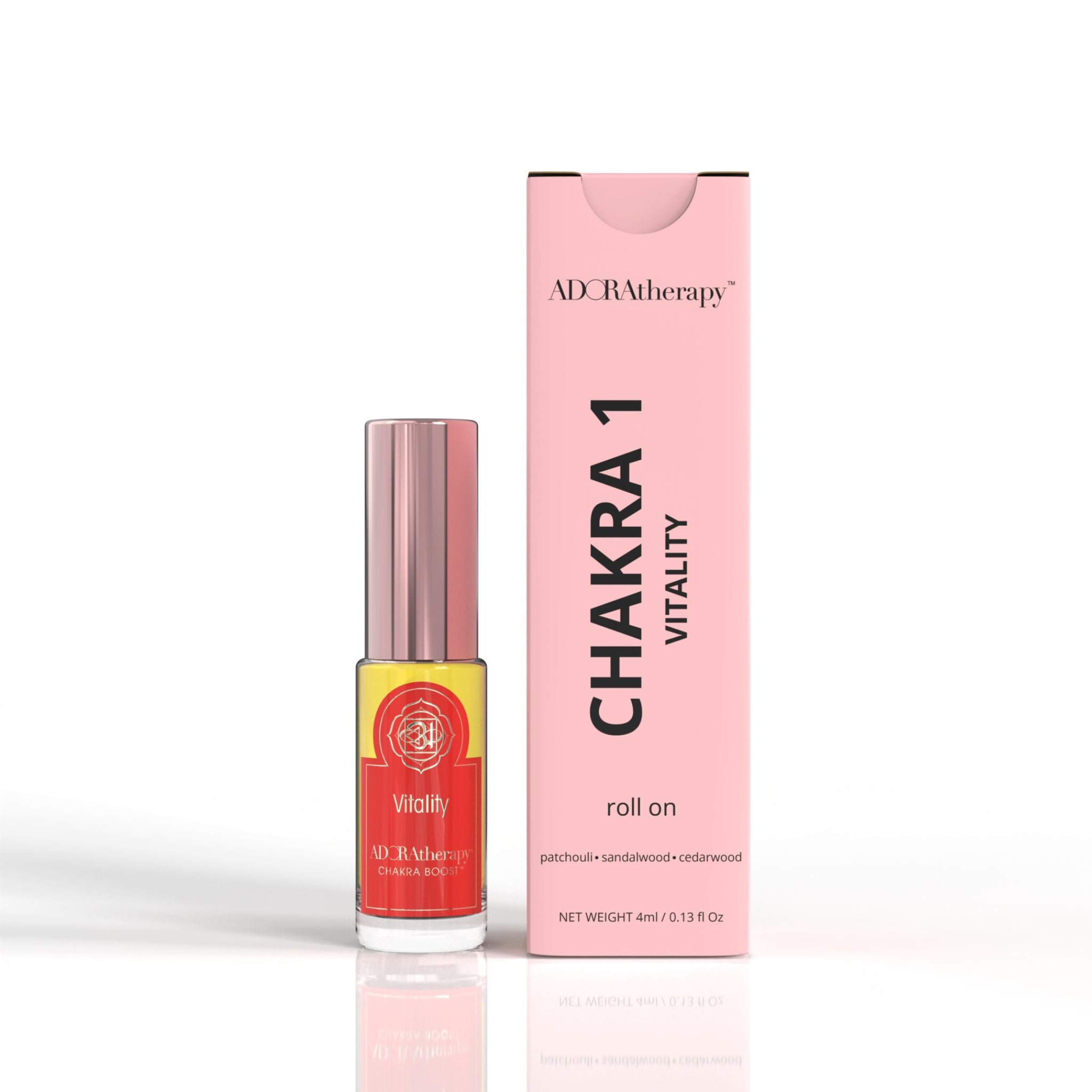 Chakra 1 Vitality Roll On Perfume Oil by ADORAtherapy