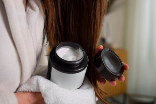 MASAMI Mekabu Hydrating Styling Cream for Frizz Control and Natural Texture