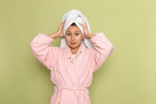 MASAMI Fast Drying Hair Towel for Smoother Post-Wash Care