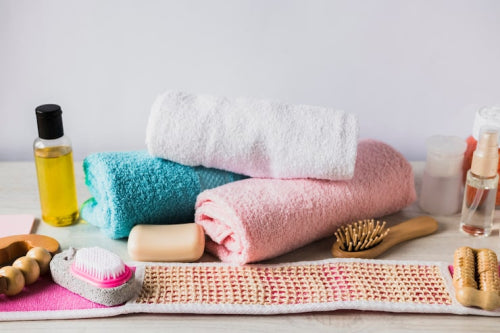 MASAMI Hair Towel and Conditioner Bundle for Softer Drying Days