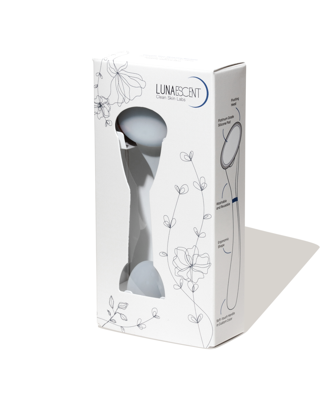 LUNAESCENT Touch-Free Skincare Applicator with Spatula by LUNAESCENT