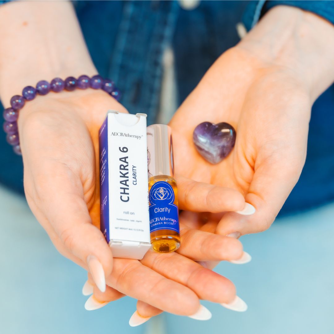 Chakra 6 Clarity Roll On Perfume Oil by ADORAtherapy