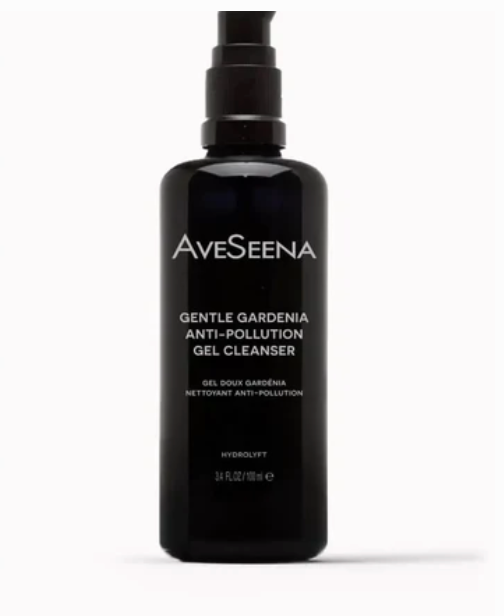 AveSeena Gentle Gardenia Anti-Pollution Gel Cleanser in a 3.4 fl.