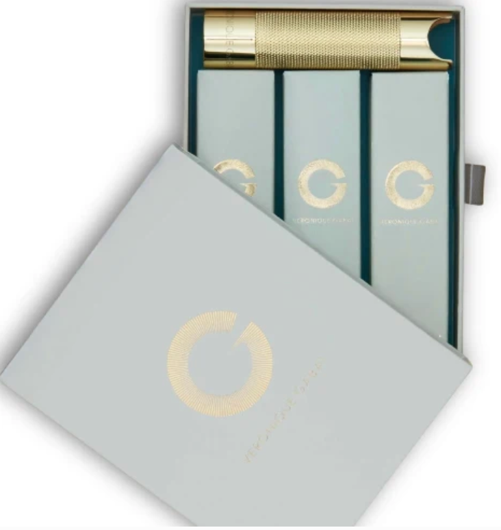 Veronique Gabai box with travel perfumes