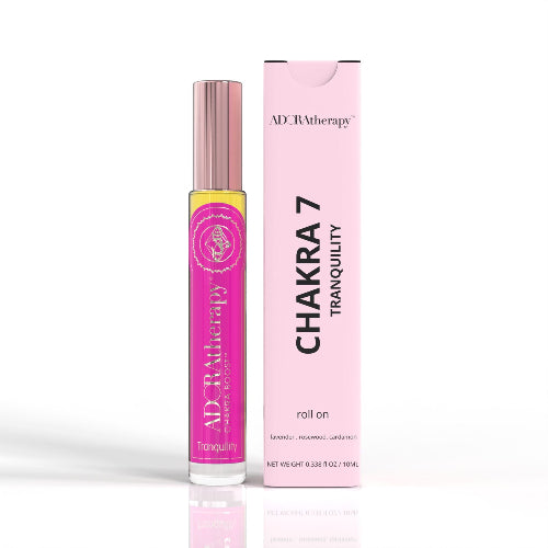 ADORAtherapy Tranquility Chakra roll-on with box