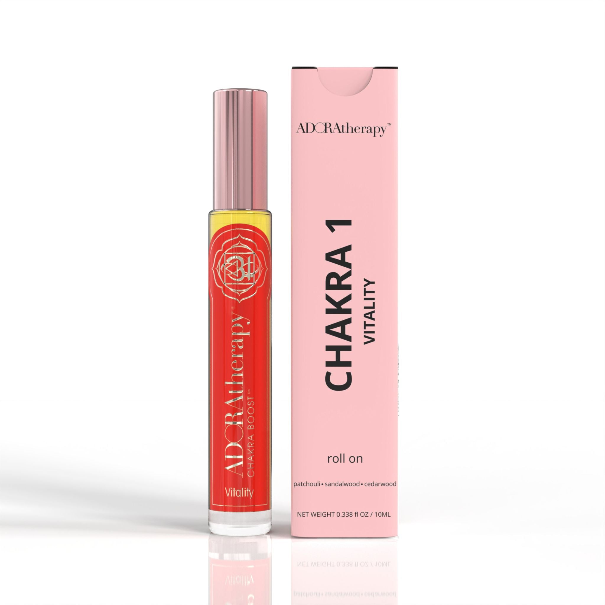 Chakra 1 Vitality Roll On Perfume Oil by Adoratherapy.com