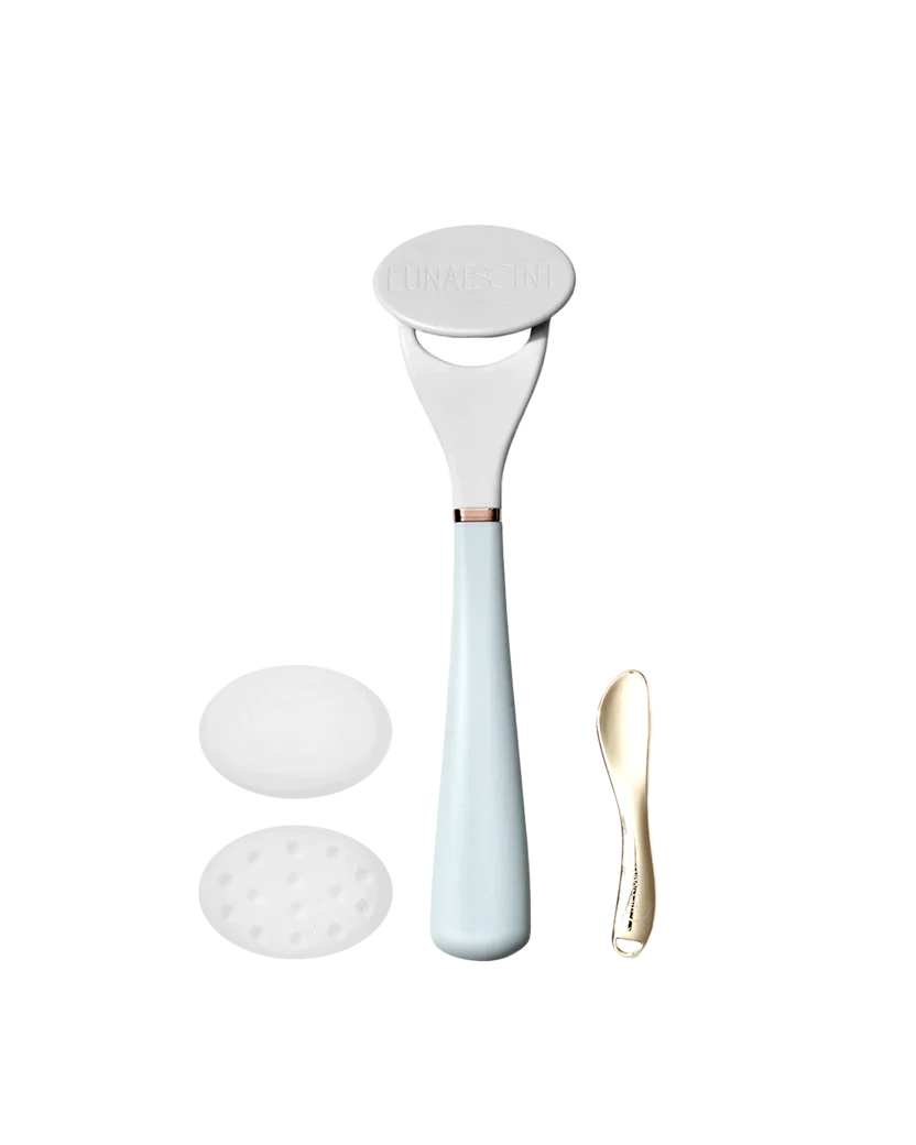 LUNAESCENT Touch-Free Skincare Applicator with Spatula by LUNAESCENT