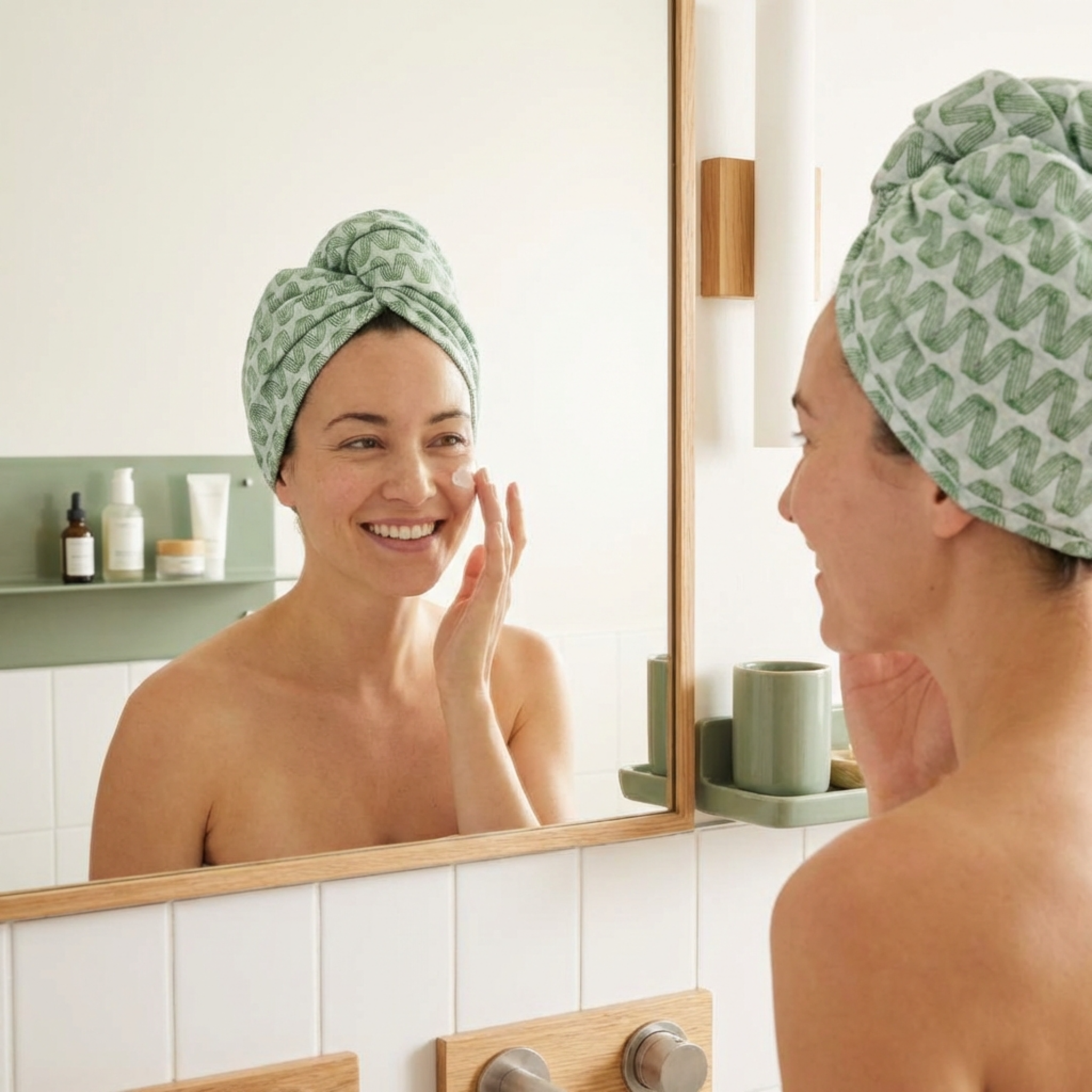 Toalla de secado rápido para el cabello