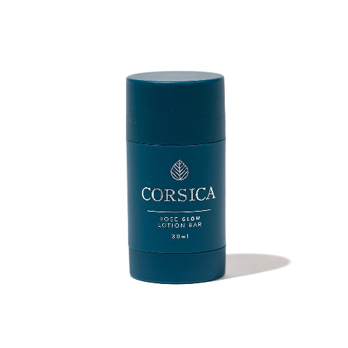 Corsica Scents rose glow package on white