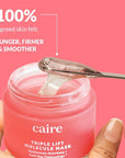 Caire Beauty Triple Lift Molecule Mask texture