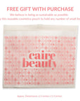 Caire Beauty reusable pouch